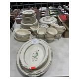Lot Of Syracuse China ï¿½Coralbelï¿½ Dinnerware