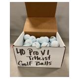 (49) Titleist ProV1 Golf Balls