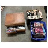 Large Lot Of VHS, Cassettes,