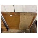 (2) Pieces of Plexiglass