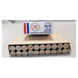 (20) Rounds 30-30 Ammo
