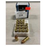 (20) Rounds Of 9mm Luger Ammo