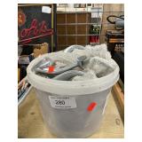 Bucket Full Of Furniture Wheels