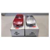 (2) Vintage Promo Car w/ Box