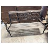 Cast Iron Frame Bench