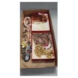 Tray Of Assorted Jewelry