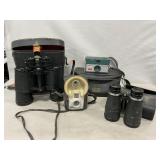 Binolux 10 x 50 Binoculars, 4 x 40 Binoculars,