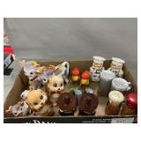 (9) Vintage S & P Sets, Sugar/Creamer