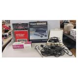 (7) Assorted Microphones, AM/FM Stereo, Cassette
