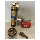 Antique Wagon Wheel Hub, Vintage Fire