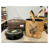 Vintage Champion Personalized Lock Box, Floral