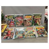 (25) Flash, Justice League & Asst. Comic Books