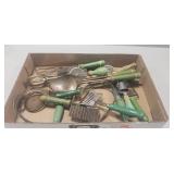 Tray Lot Of Assorted Vintage Kitchen Utensils