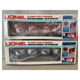 Lionel O Gauge Budweiser & Miller Lite Vat