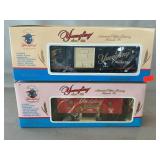 Yuengling O Gauge Box Car & Caboose
