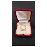 (1) Ladies 14K Gold Ring (Unverified)