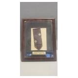 Framed Historical Political Campaign Ribbon