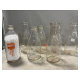 (7) Milk Bottles