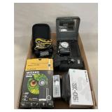 Asst. Flashlights, Headlamp, Kodak Camera,