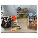 Lot With German Tin Steam Shovel, Worldï¿½s Fair