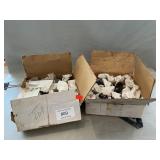 (2) Boxes With Assorted Drawer Pulls