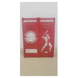 (1) Vintage Baseball Card Plastic Storage Locker