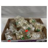 Lot Of (17) SportsClix Figures