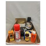 Lot With Headphones, Targets, Firearm Fluids,