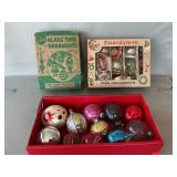 Vintage Glass Christmas Ornaments