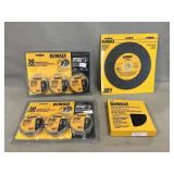 Lot With New DeWalt Abrasive Blade, Orbit Palm