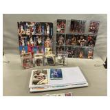 Lot Of Sports Cards, Stickers, Matchbooks