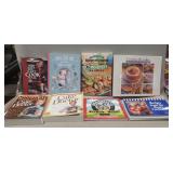 (8) Assorted Cookbooks
