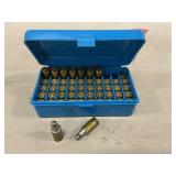 (9) Rounds Of .45 ACP Reloads + (41) Empty Shells