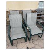 (4) Outdoor Chairs
