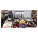 Plastic Storage Container w/ Assorted Items