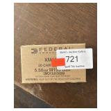 (20) Rounds 5.55 M193 Ball Cartridges