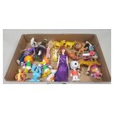 Tray Lot Of Assorted Children's Plastic Toys
