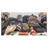 Box Lot Of Assorted Utility Bags/Tote-Bag/Pouchs