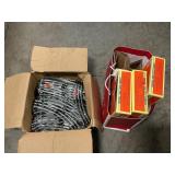 Box Of Train Track, Empty Lionel Boxes