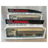 (3) Lionel Die-Cast Tractor Trailers