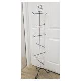 (1) Metal Basket Hanging Rack/Tree (58' Tall)