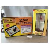 Rail King Z-750 Hobby Transformer, Operating
