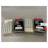 (78) Rounds Of .25 Auto Ammo