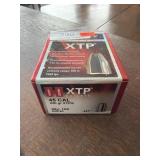 (100) Hornady 45 Cal 230gr XTP Bullets