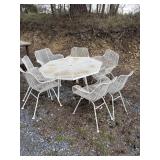 Metal Table & Chairs