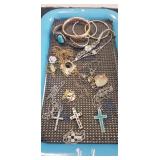 Tray Of Assorted Jewelry