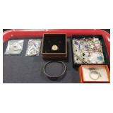 Tray Of Assorted Sterling Silver/925 Jewelry