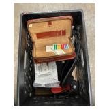 Crate With Assorted Holsters