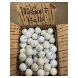 (100) Assorted Golf Balls