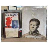 1923 Notarized Document, Sheet Music, Governor